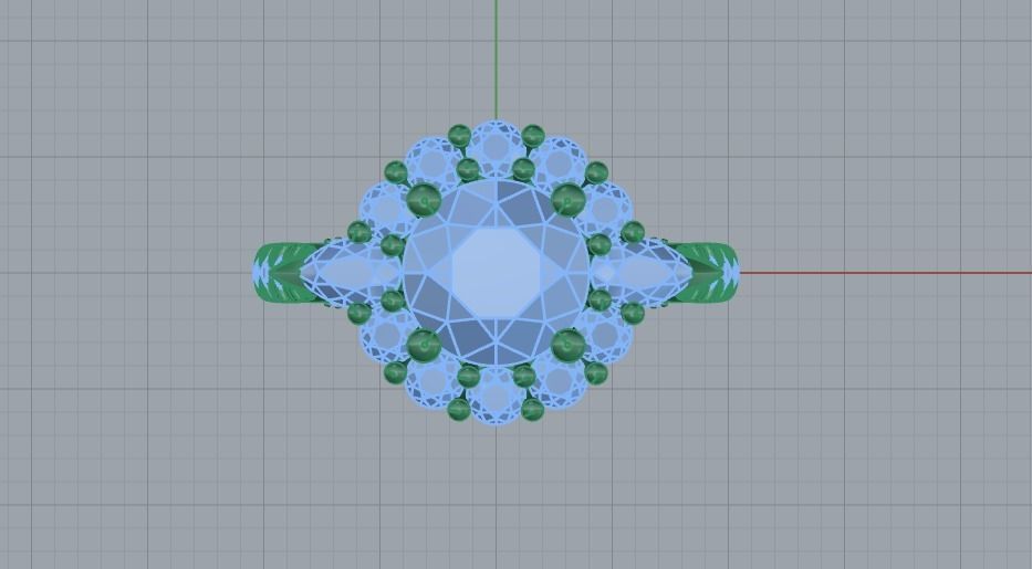 Wedding Rings 0091 3D print model_22