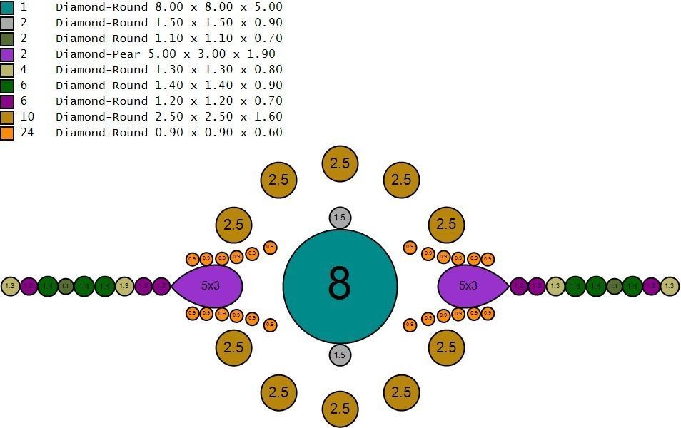 Wedding Rings 0091 3D print model_36