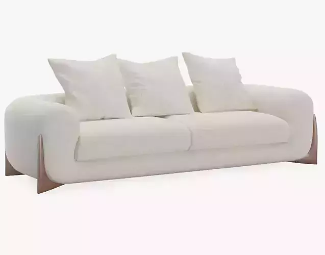 Porada SOFTBAY 3 seater fabric sofa