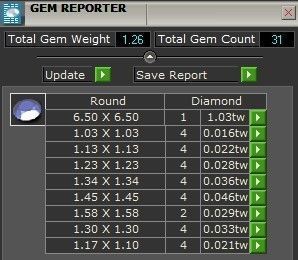 Bridal Engagement Ring 3D print model_4