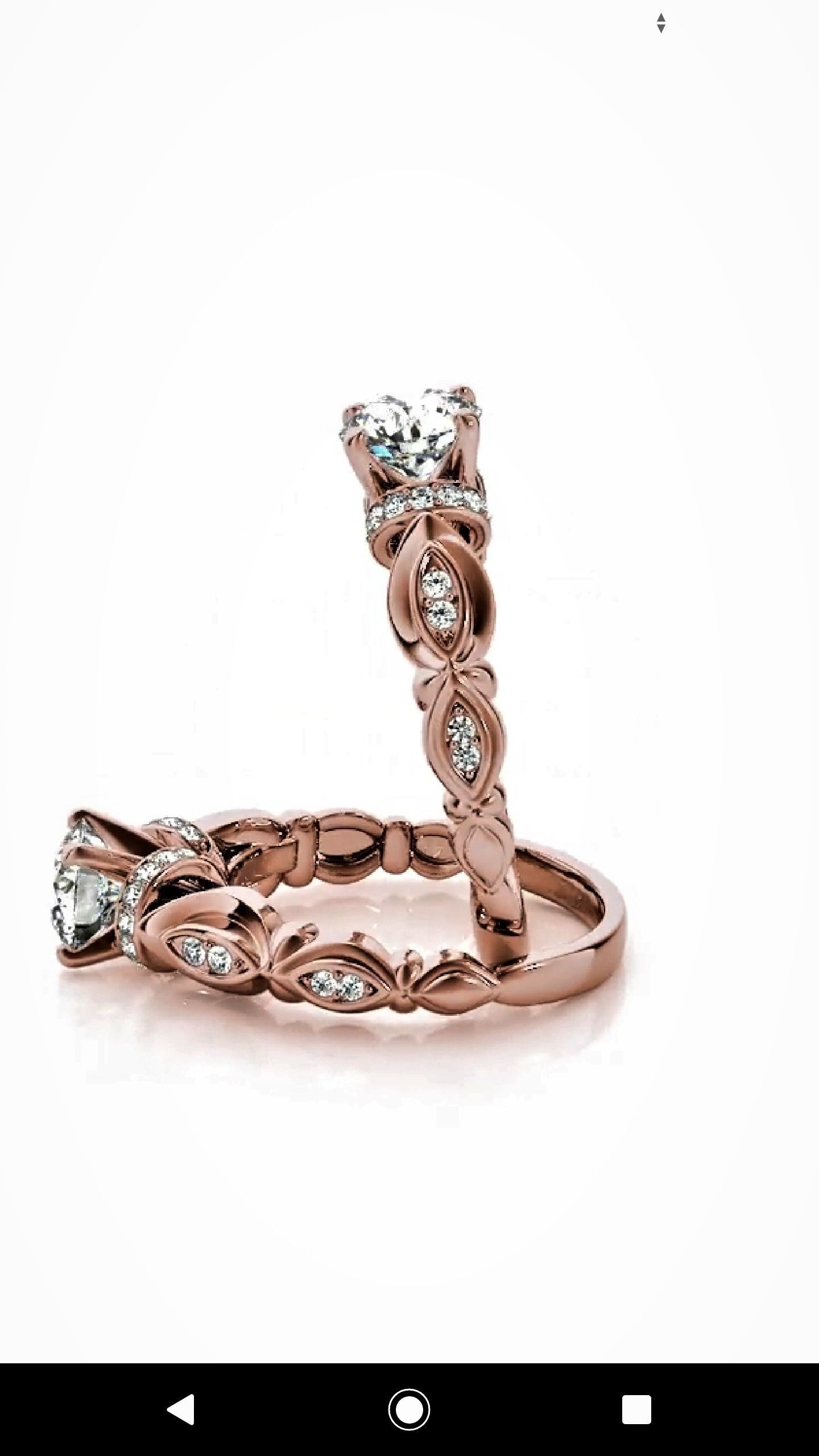 Bridal Engagement Ring 3D print model_6