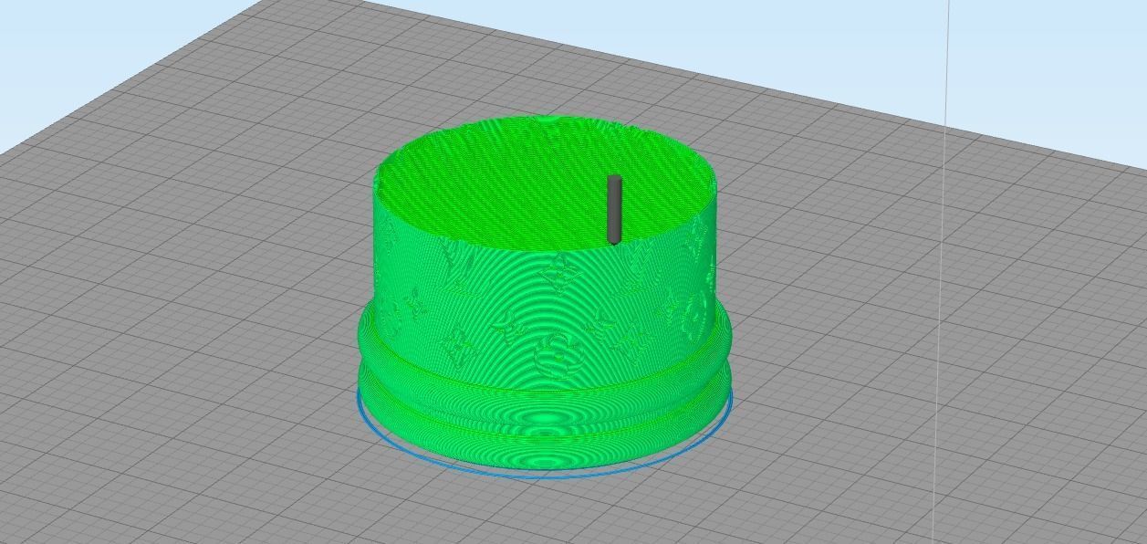 LV CANNE CANDLE MOLD 3D print model_6