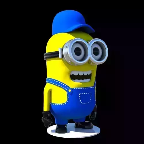 Rigged Minion 3D model 3D model