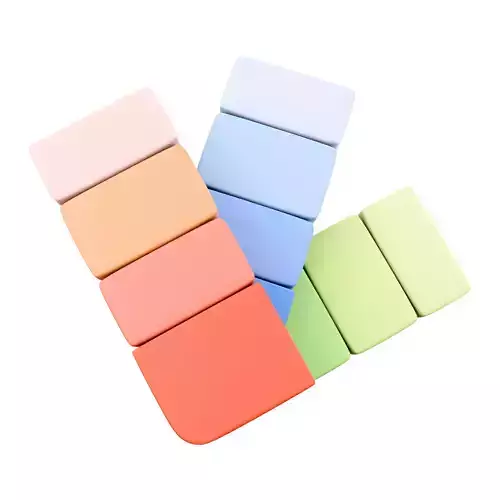 3d Palette flat  cartoon icon