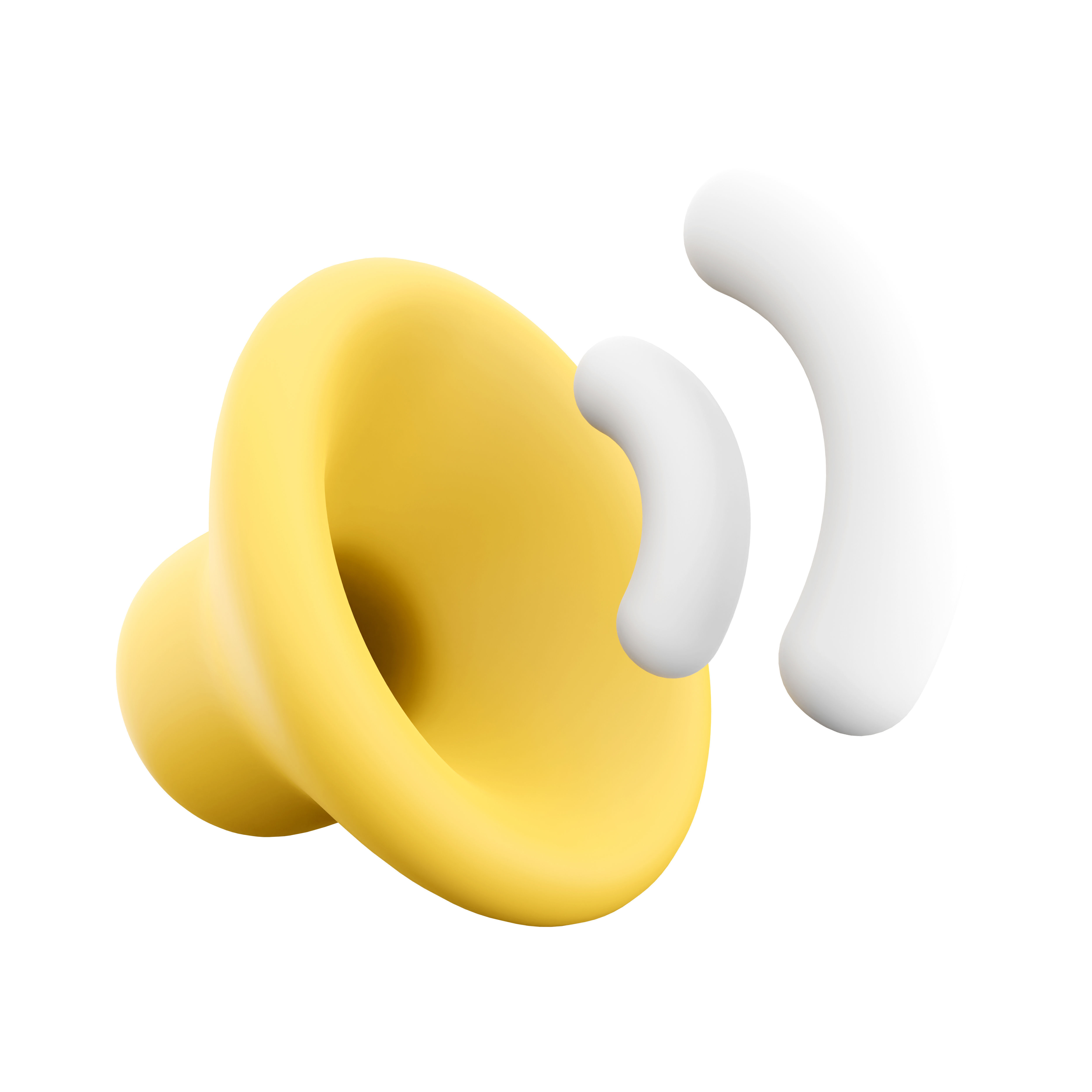 3d volume Sound device icon 3D model_5