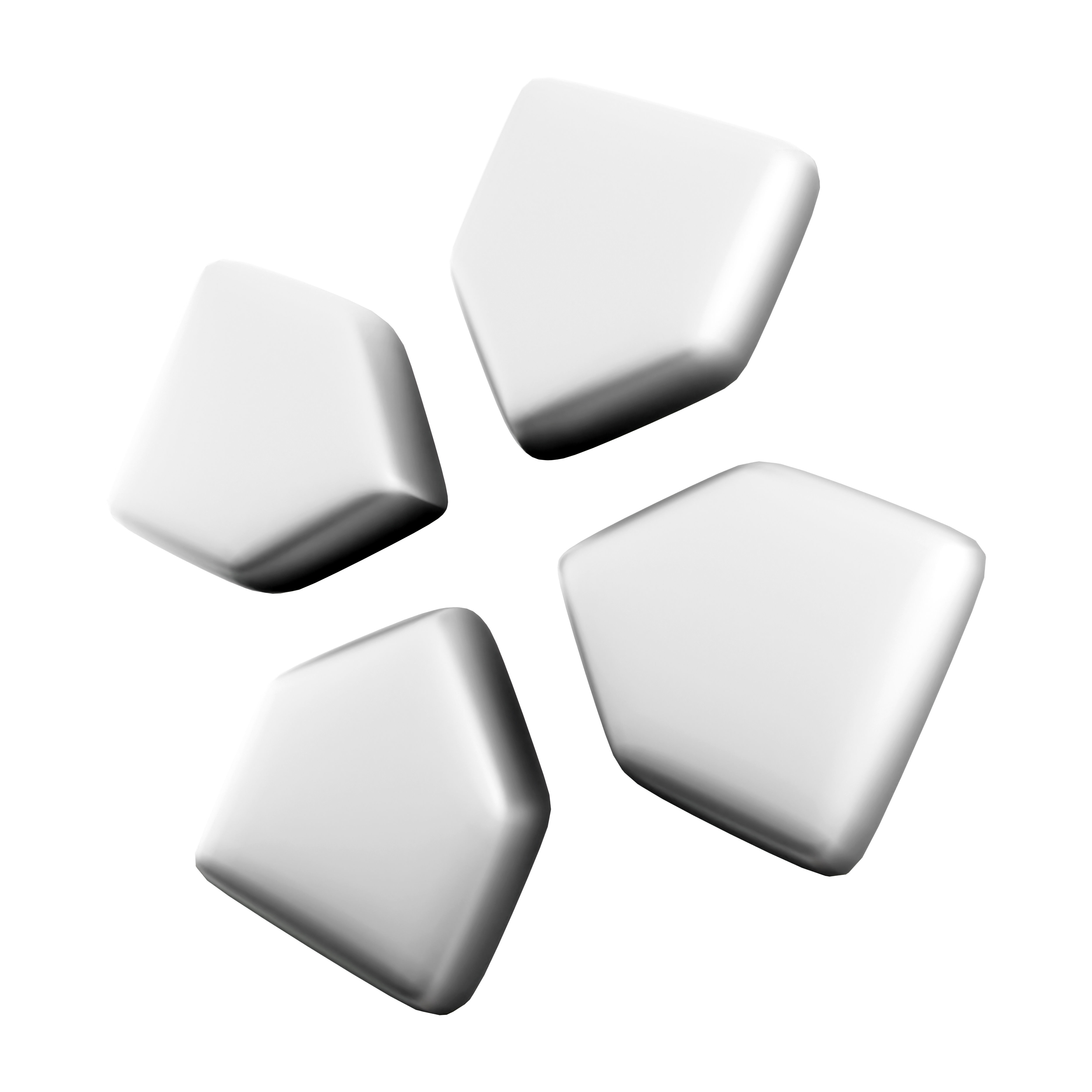 3d direction arrows icon 3D model_3