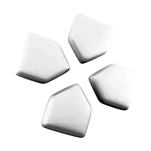 3d direction arrows icon 3D model