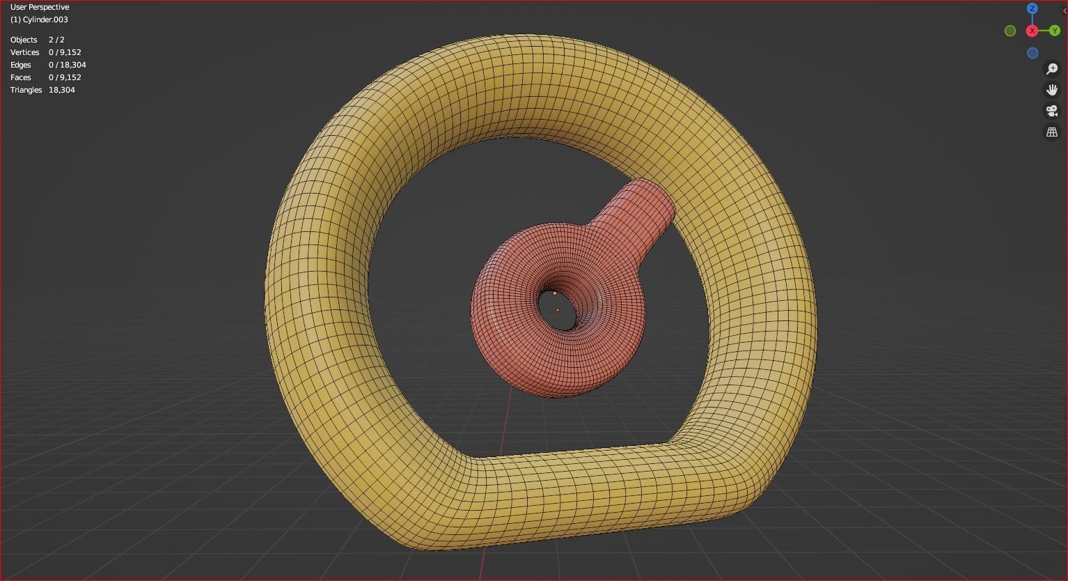 3d speedometer cartoon icon 3D model_6