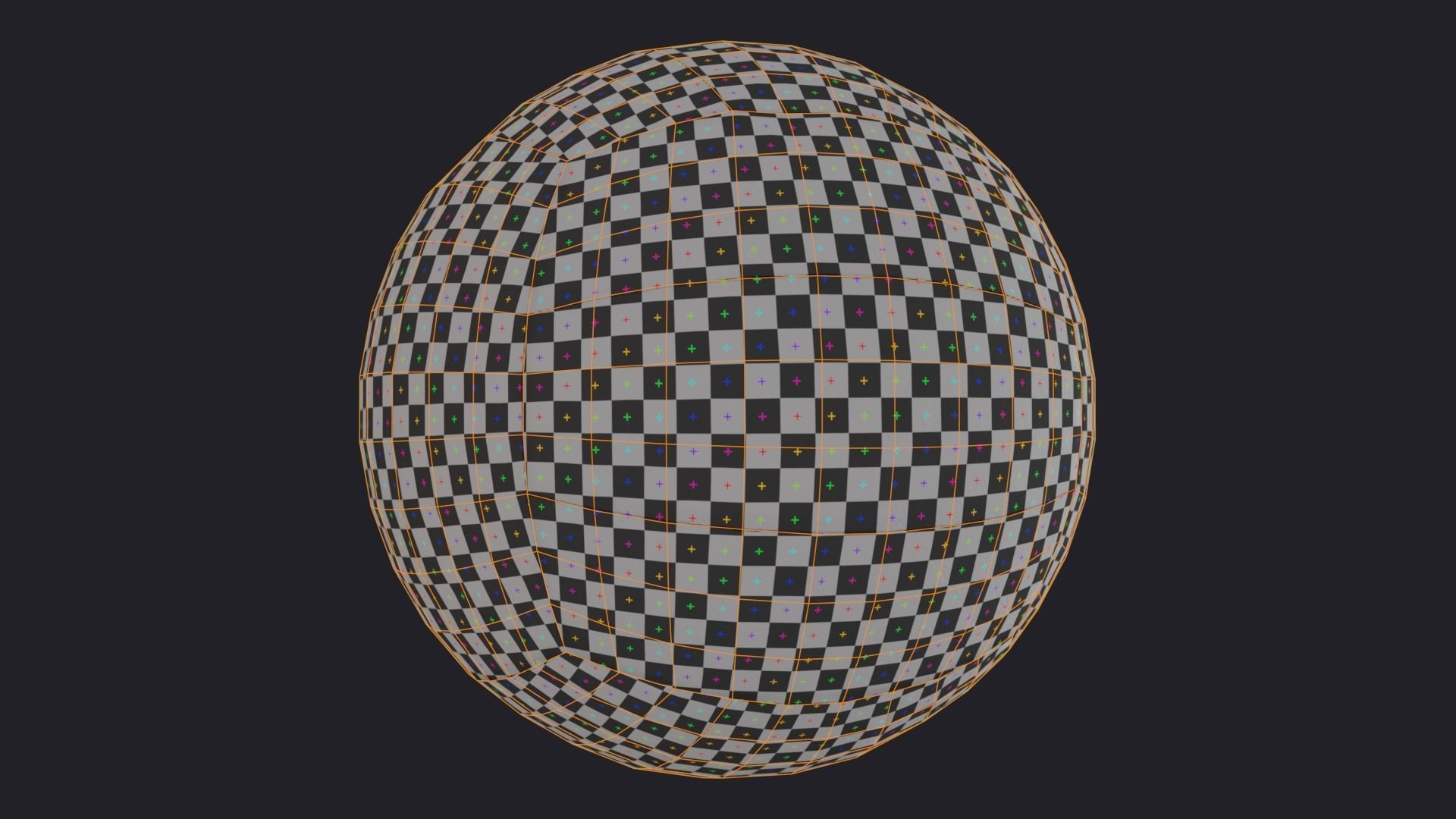 Volley ball Low-poly 3D model_11