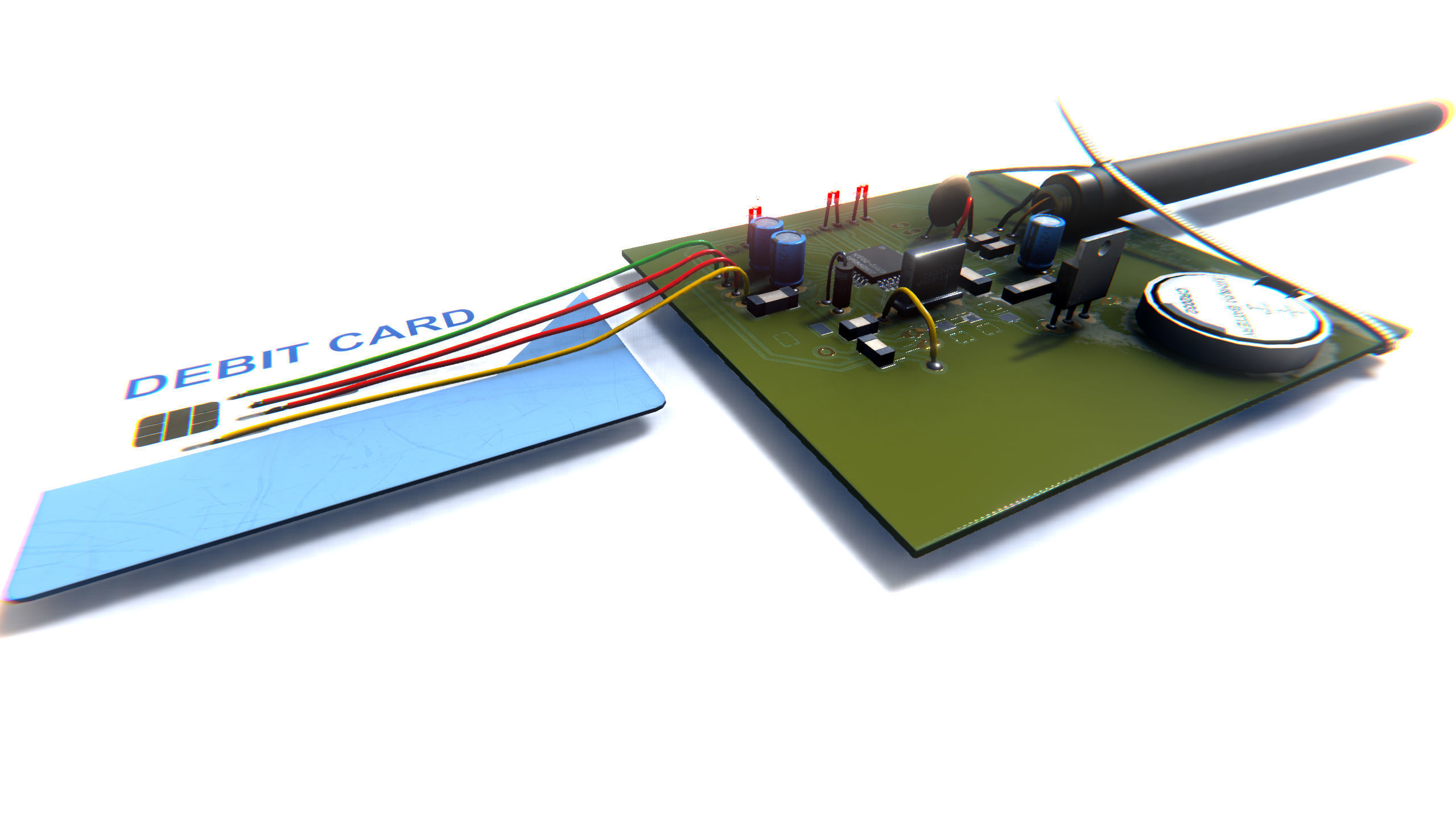 Hacker Tools Low-poly 3D model_6