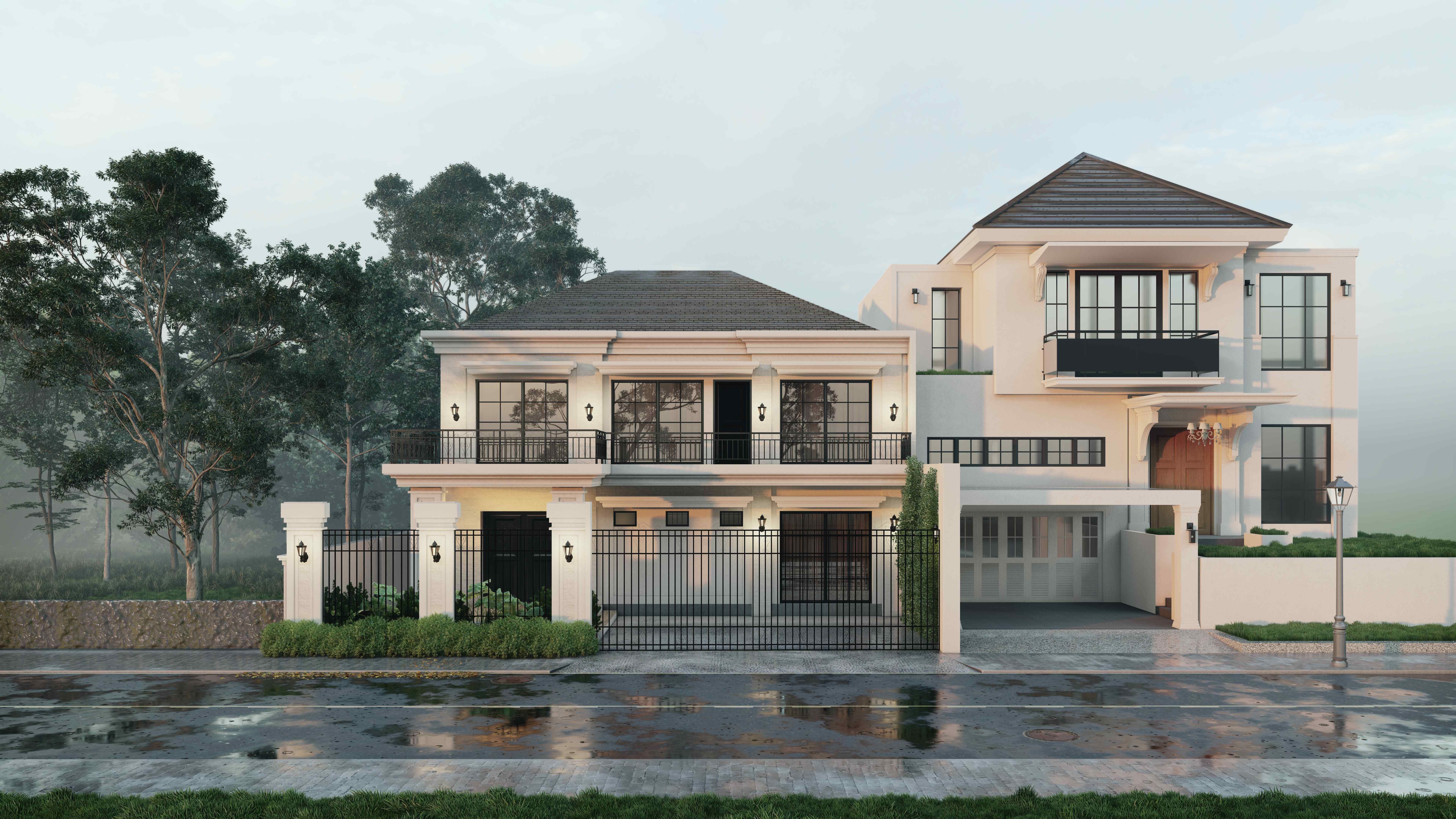 House Classic Design 3D print model_1