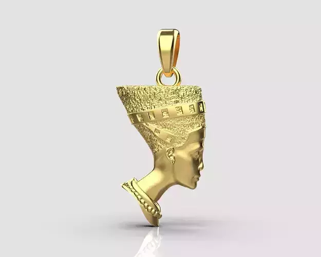 Nefertiti pendant  3D print model