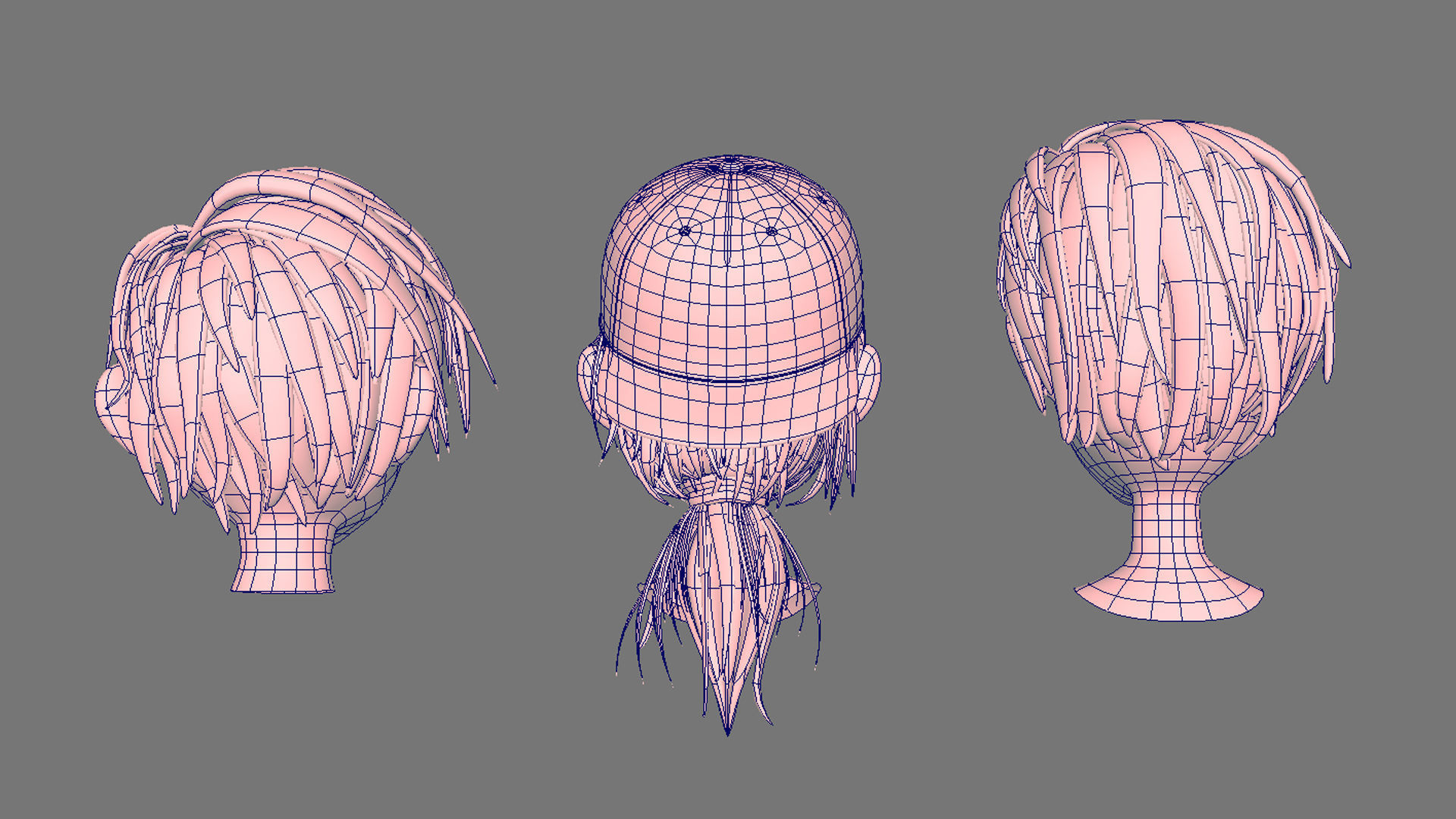 Head caroon 3D model_8