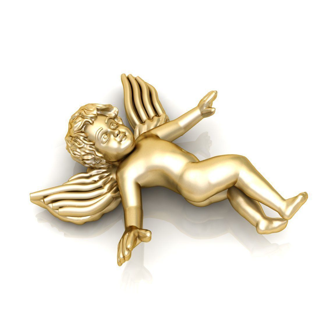 BABY ANGEL 3D print model_1