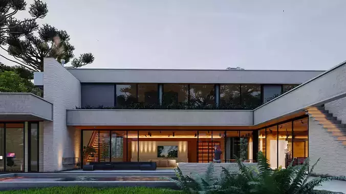 Aspen House in lumion