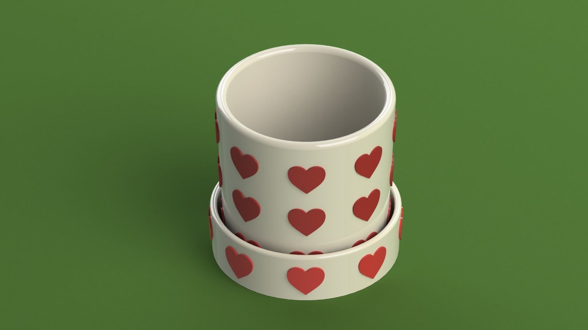 Flowerpot11 3D print model_4