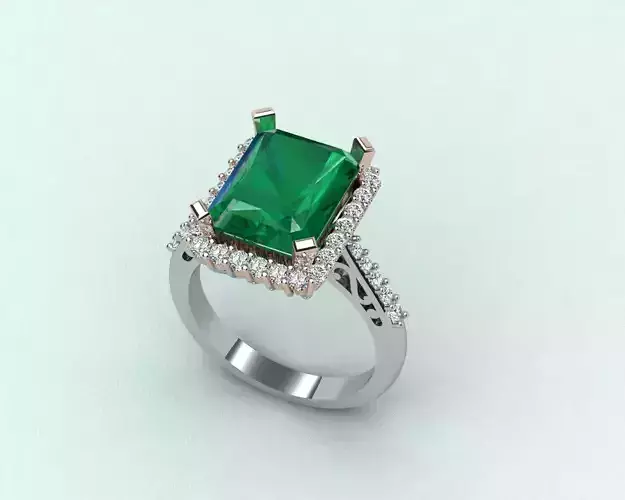 Classic Emerald Ring