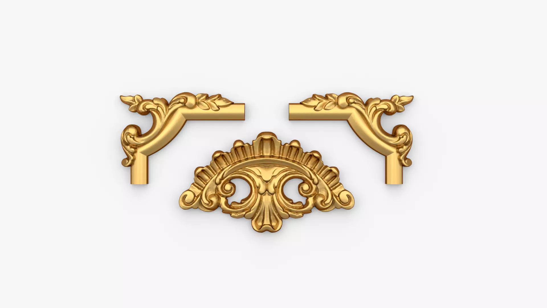 Classic decor ornament 288 3D model_0