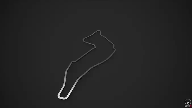 Autodromo Enzo e Dino Ferrari di Imola - Italy - 3D Printable 3D print model