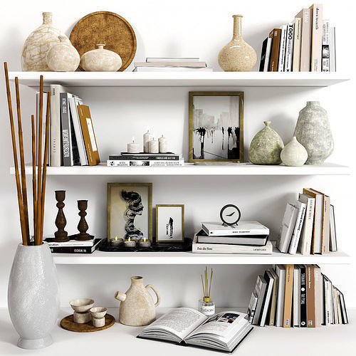 3D model decorative set 1 VR / AR / low-poly | CGTrader