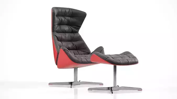 808 Lounge Armchair by Thonet