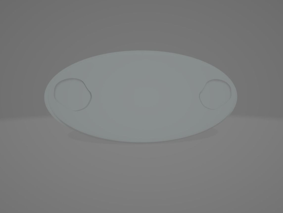 Hands in the shape of a heart with pedestal 3D print model_6