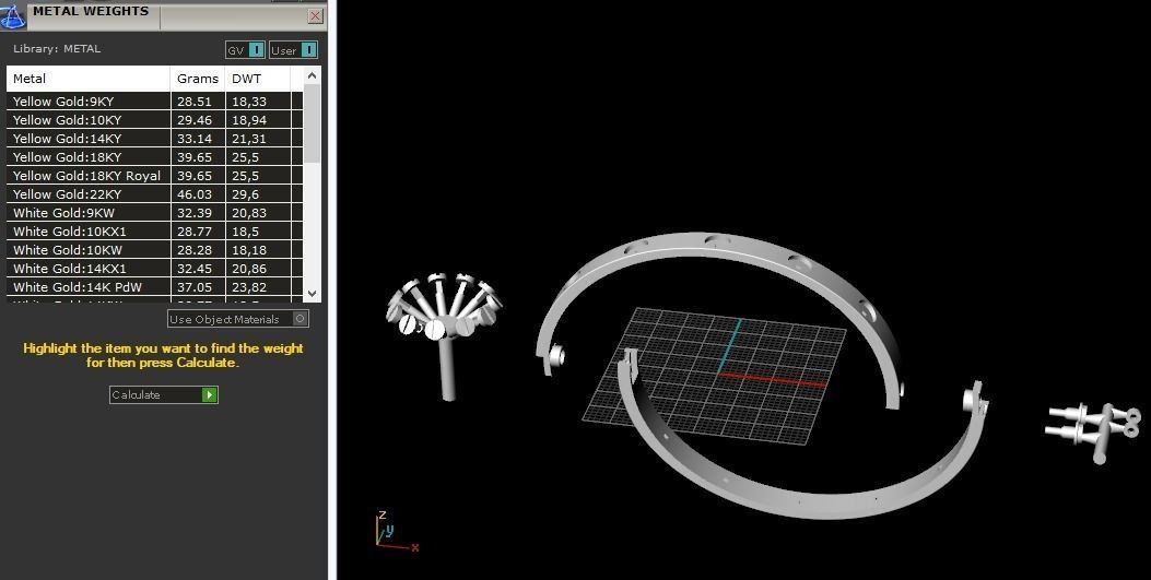 Bolt bracelet Model 3562 3D print model_8