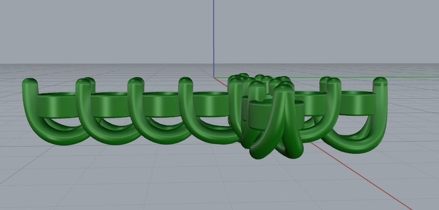 Pendant cross Model 3559 3D print model_3