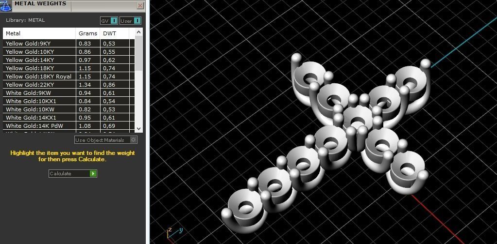 Pendant cross Model 3559 3D print model_7