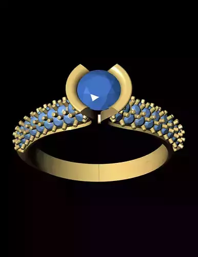 Diamond Solitaire Ring Jewellery for Women