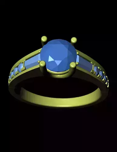 Diamond Solitaire Ring Jewellery for Women