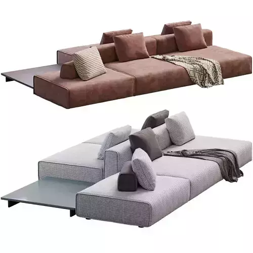 Sofa Niveaux By Lema 3D model