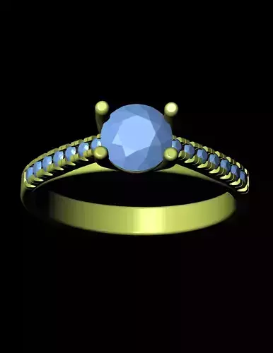 Diamond Solitaire Ring Jewellery for Women