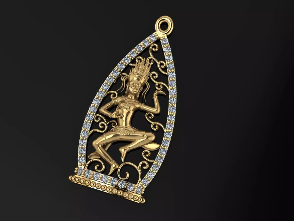 Khmer Model Tepapsara Khmer 3D print model 3D print model_0