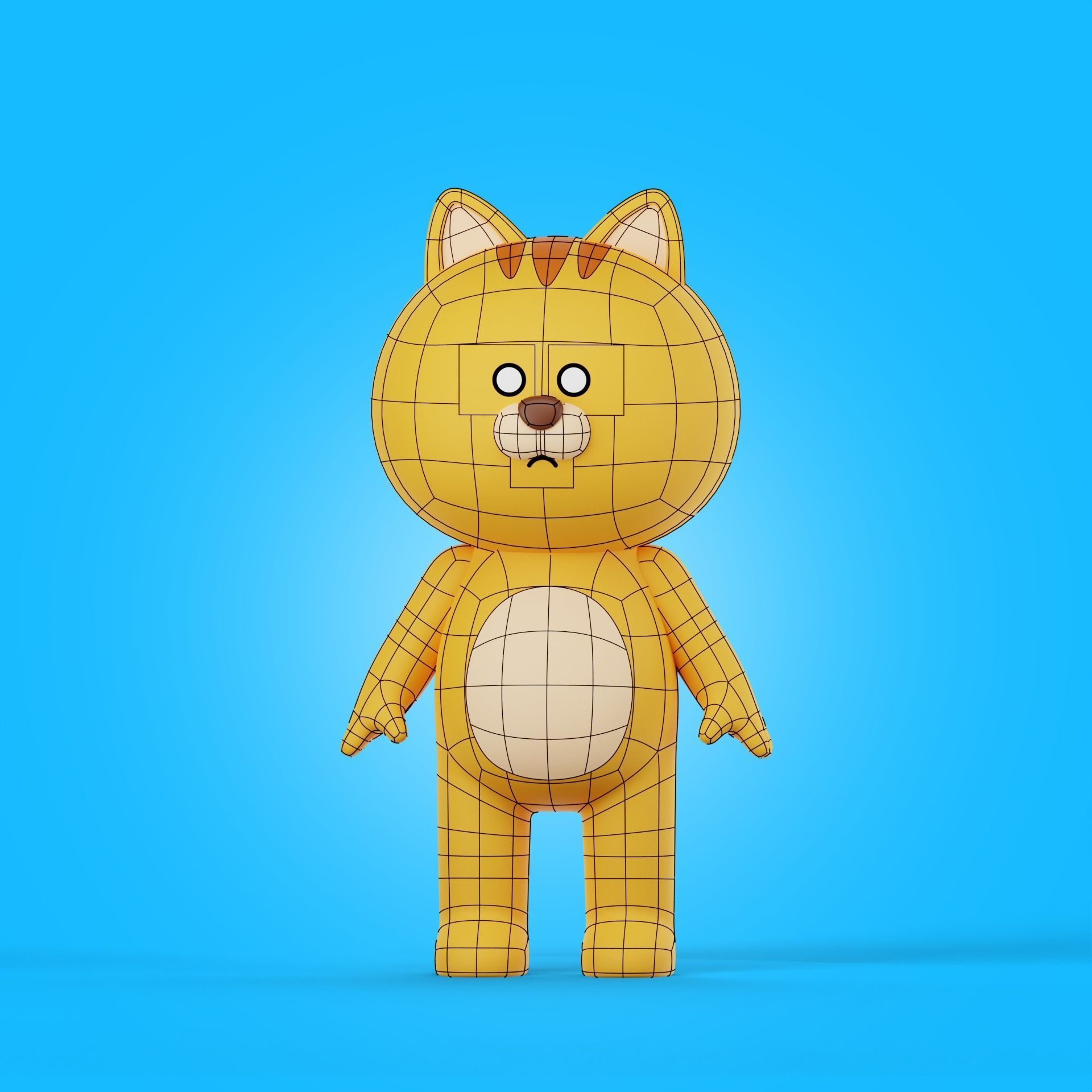 Cartoon Animals Characters Pack 3D model_20