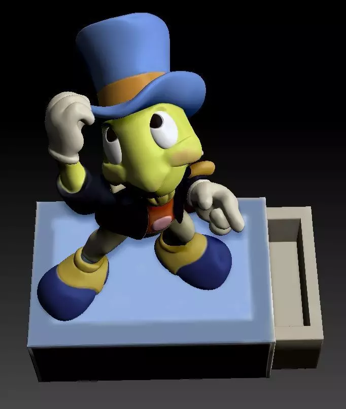 Jiminy ckricket 3D print model_0