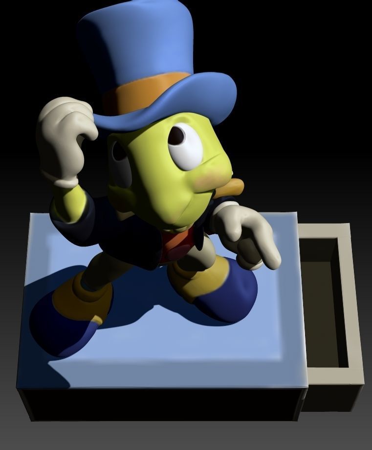 Jiminy ckricket 3D print model_6