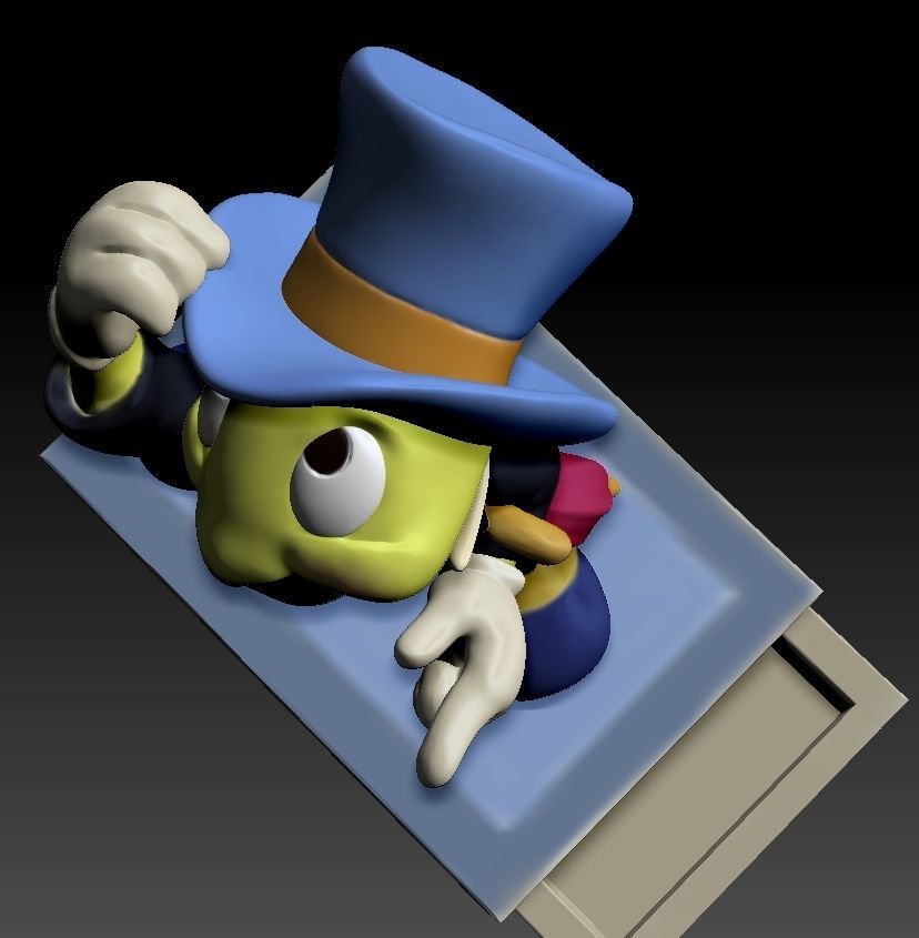 Jiminy ckricket 3D print model_1