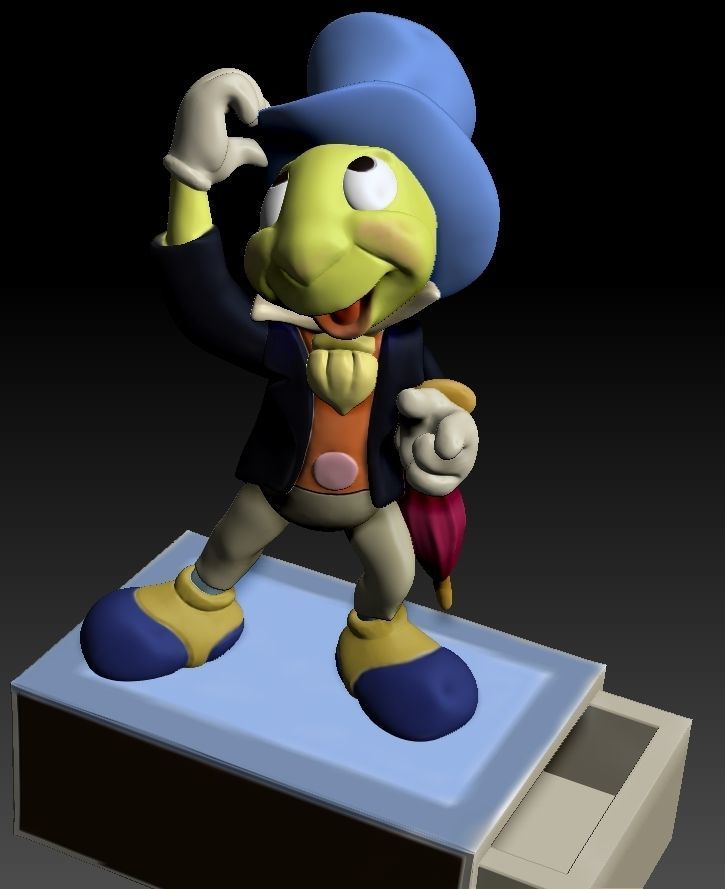 Jiminy ckricket 3D print model_5