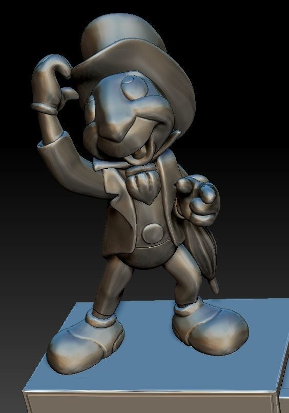 Jiminy ckricket 3D print model_16