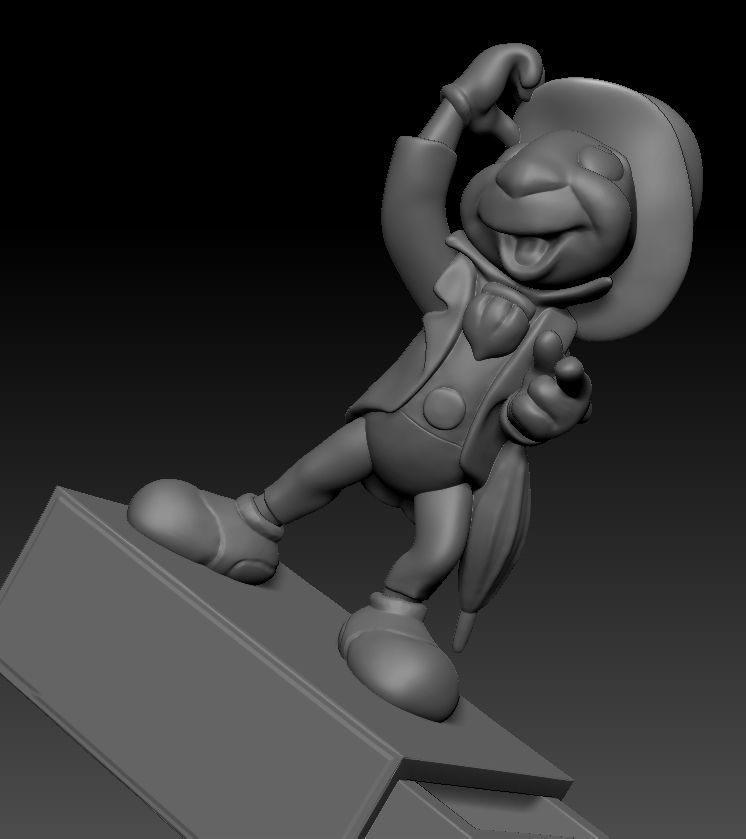 Jiminy ckricket 3D print model_12