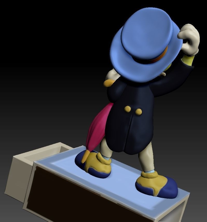 Jiminy ckricket 3D print model_11