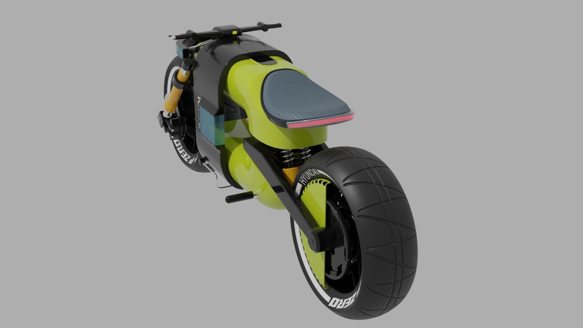 3D model HYUNDAI BIKE VR / AR / low-poly | CGTrader