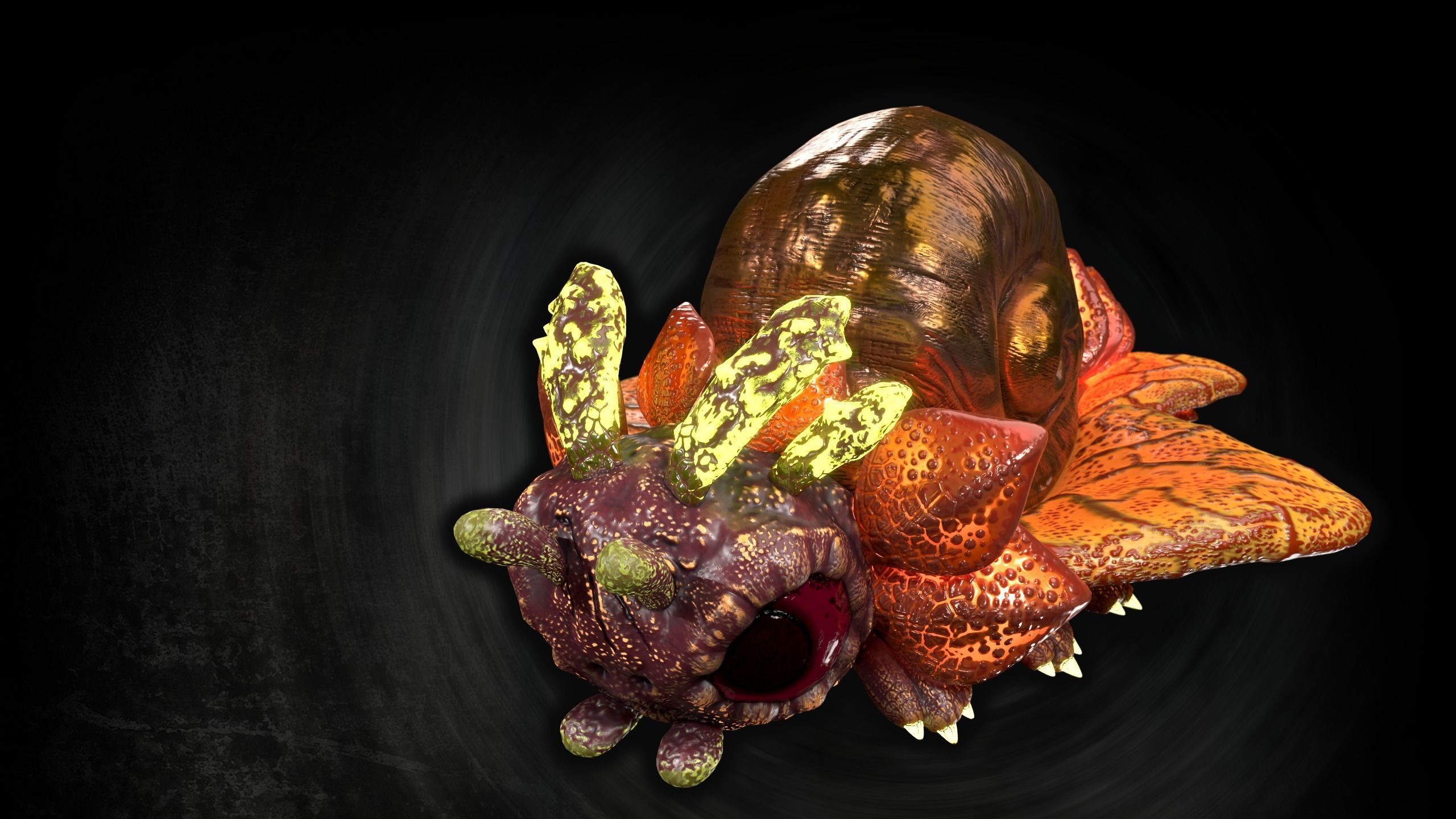 Fantasy Creature Critter Low-poly 3D model_18