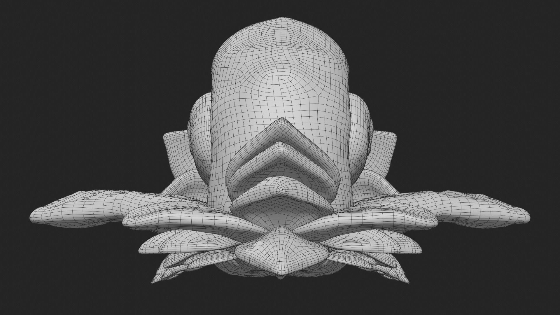 Fantasy Creature Critter Low-poly 3D model_13