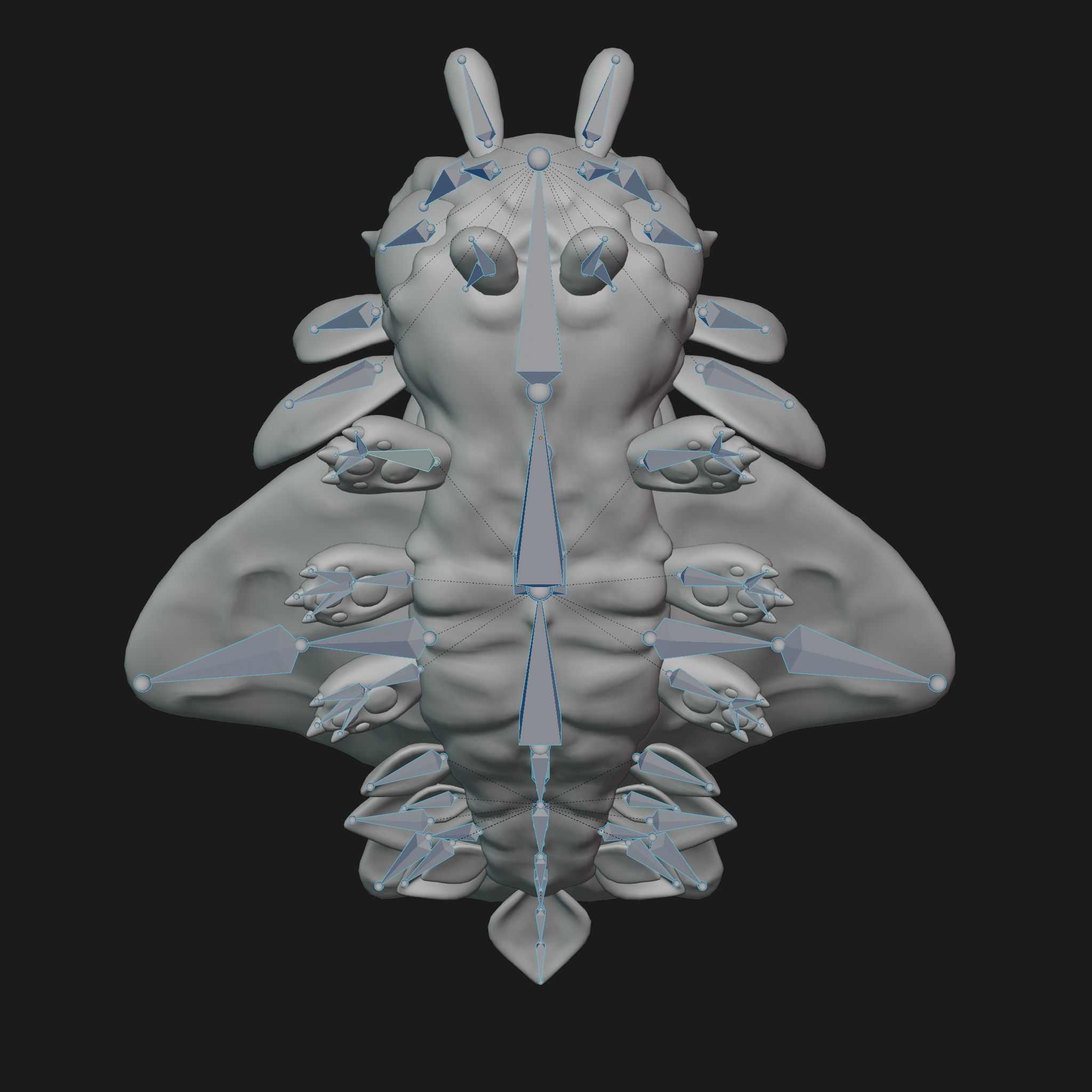 Fantasy Creature Critter Low-poly 3D model_16