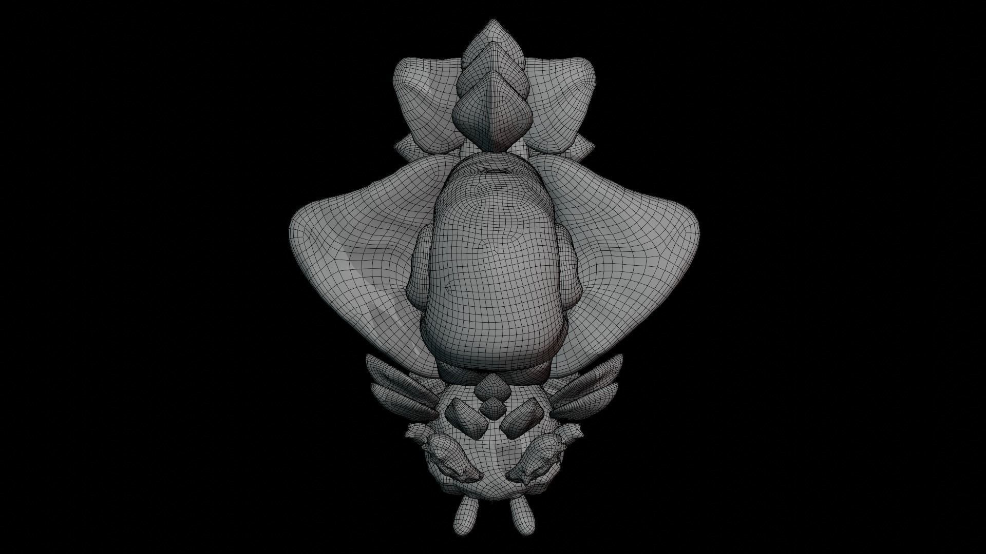 Fantasy Creature Critter Low-poly 3D model_15