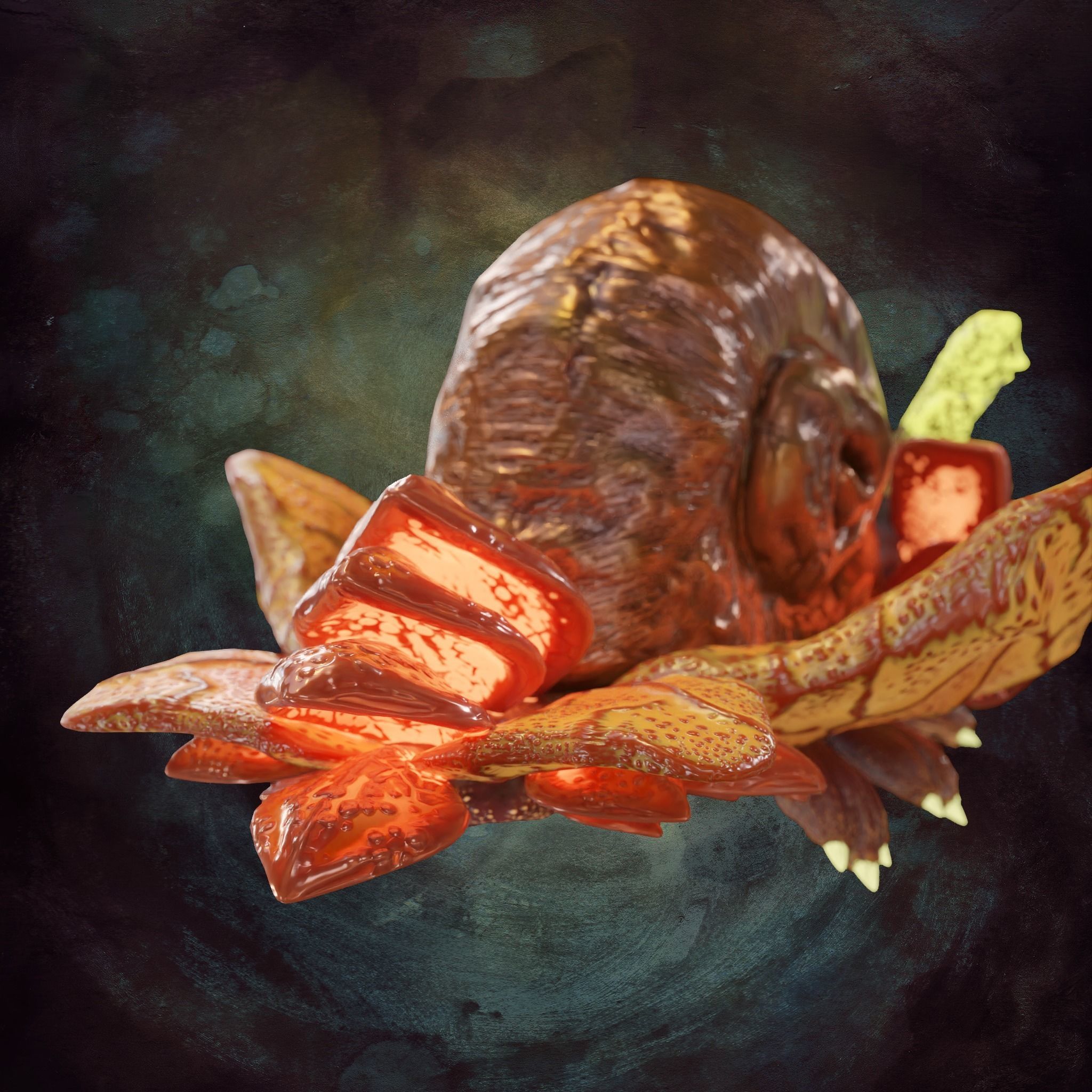 Fantasy Creature Critter Low-poly 3D model_8