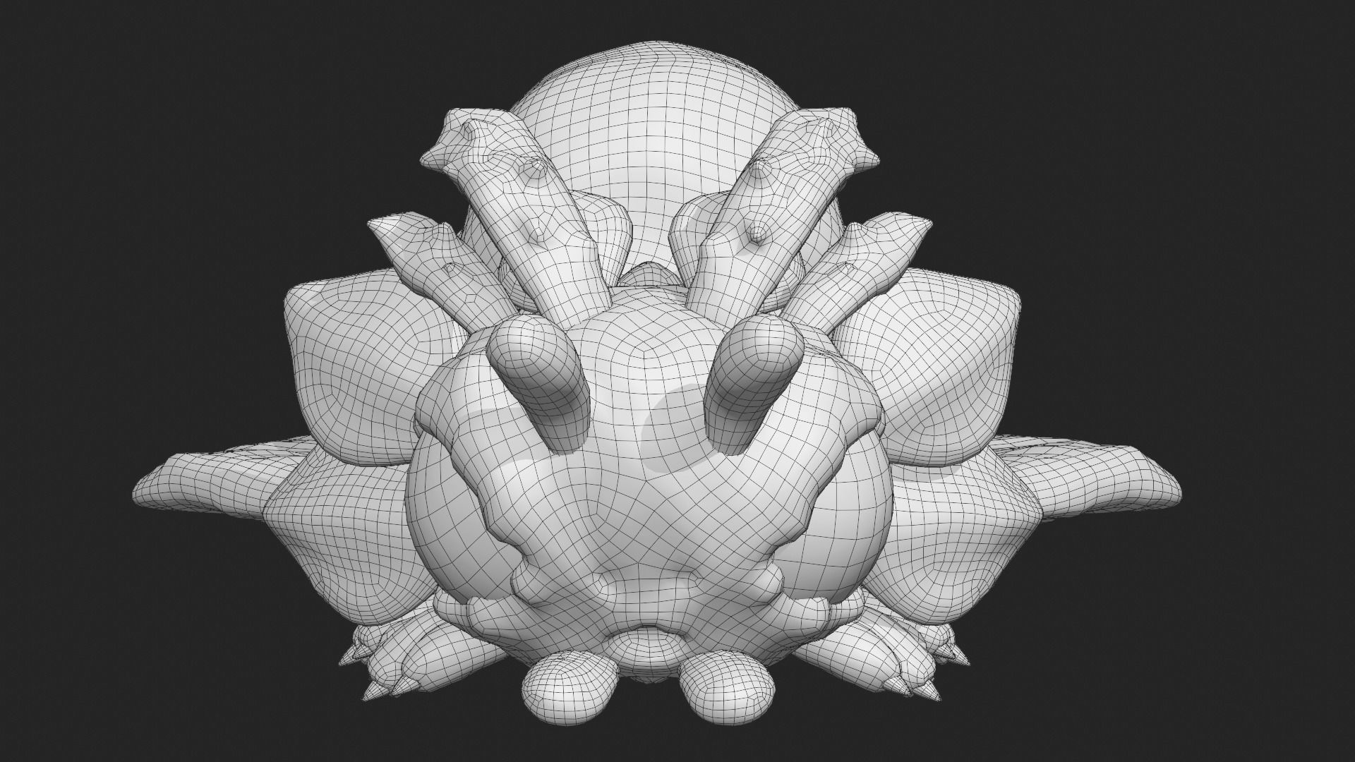 Fantasy Creature Critter Low-poly 3D model_12