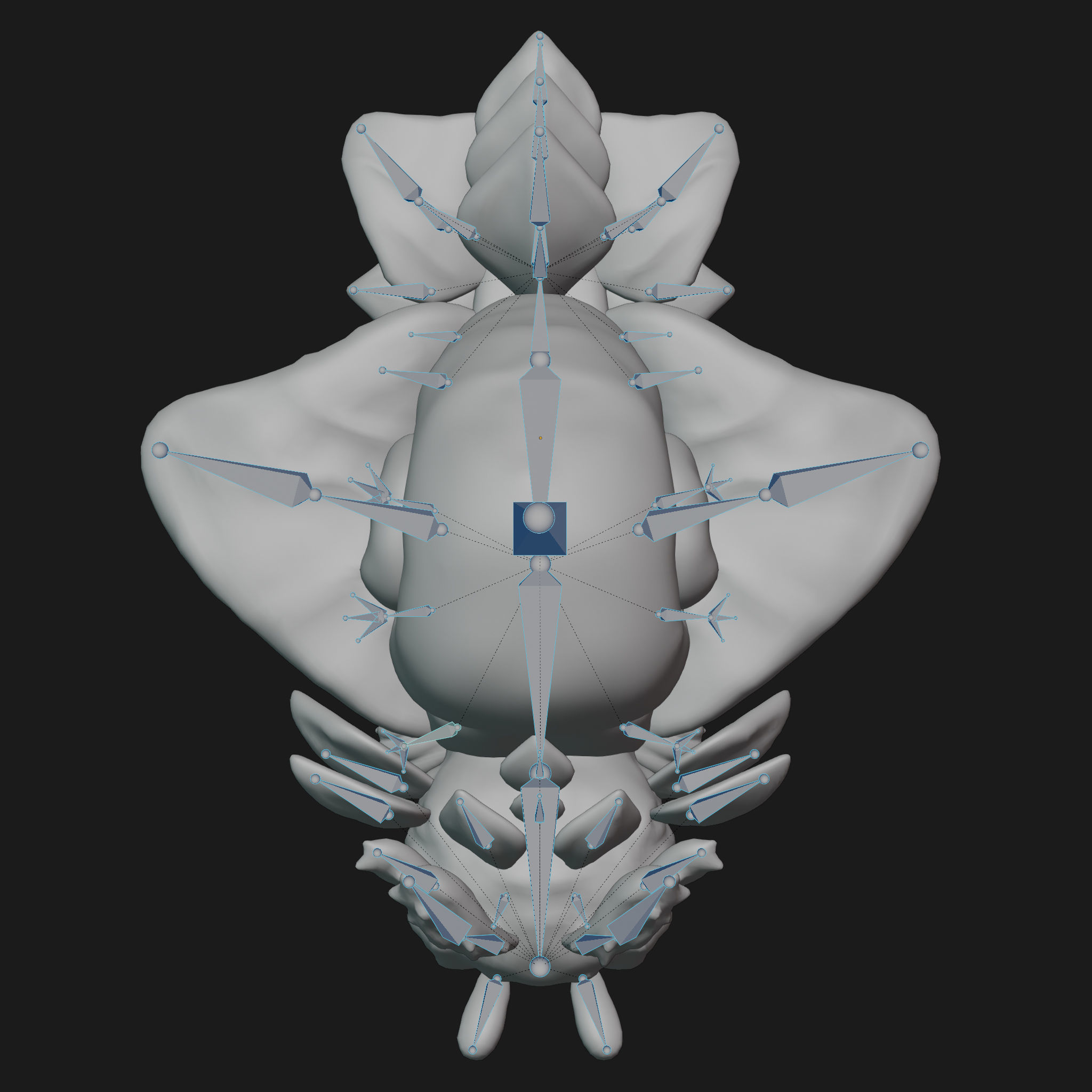 Fantasy Creature Critter Low-poly 3D model_17